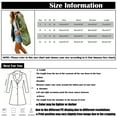 thumbnail image 2 of WTOBBY Women's Printed Hooded Windbreaker, Beautiful Pattern Rain-Resistant Jacket, Loose Fit Casual Coat, Lightweight Outdoor Wear, Ideal for Spring and Fall Seasons,Black S, 2 of 5