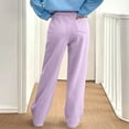 thumbnail image 4 of Fashionable Women's Casual And Comfortable Sweatpants,Light Purple 2XL, 4 of 4