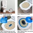 thumbnail image 3 of Kit de entrenamiento para ir al baño para gatos, sistema de entrenamiento para ir al baño para mascotas, alfombrilla para bandeja de arena para gatos, asiento para orinal para gatitos, entrenador para, 3 of 5