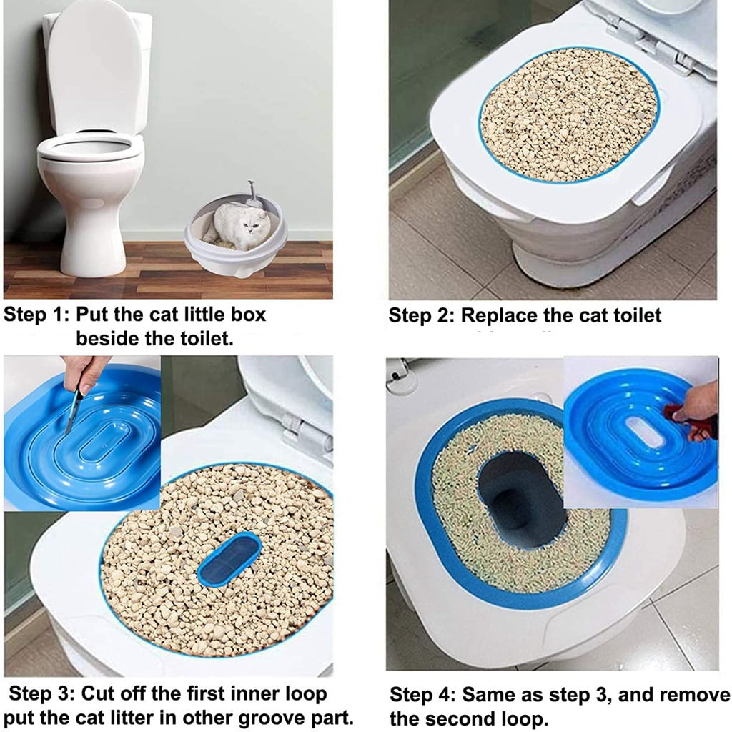Kitty litter toilet trainer 2025