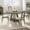 grey, variant on 47-Inch Round Dining Table for 4, Wooden Pedestal Farmhouse Table, Modern Rustic Dining Furniture for Kitchen, Home, or Living Room, No Chairs– Grey