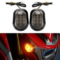 thumbnail image 2 of Luces intermitentes negras resistentes para intermitentes de motocicleta, 2 of 5