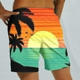 thumbnail image 5 of Njoeus Mens Swim Trunks Men's Board Short Swim Shorts Elastic Waist Drawstring Funny Hawaiian Printed Beach Shorts Men Swimwear Bathing Suits S-5XL (Available in Big & Tall Size), 5 of 6