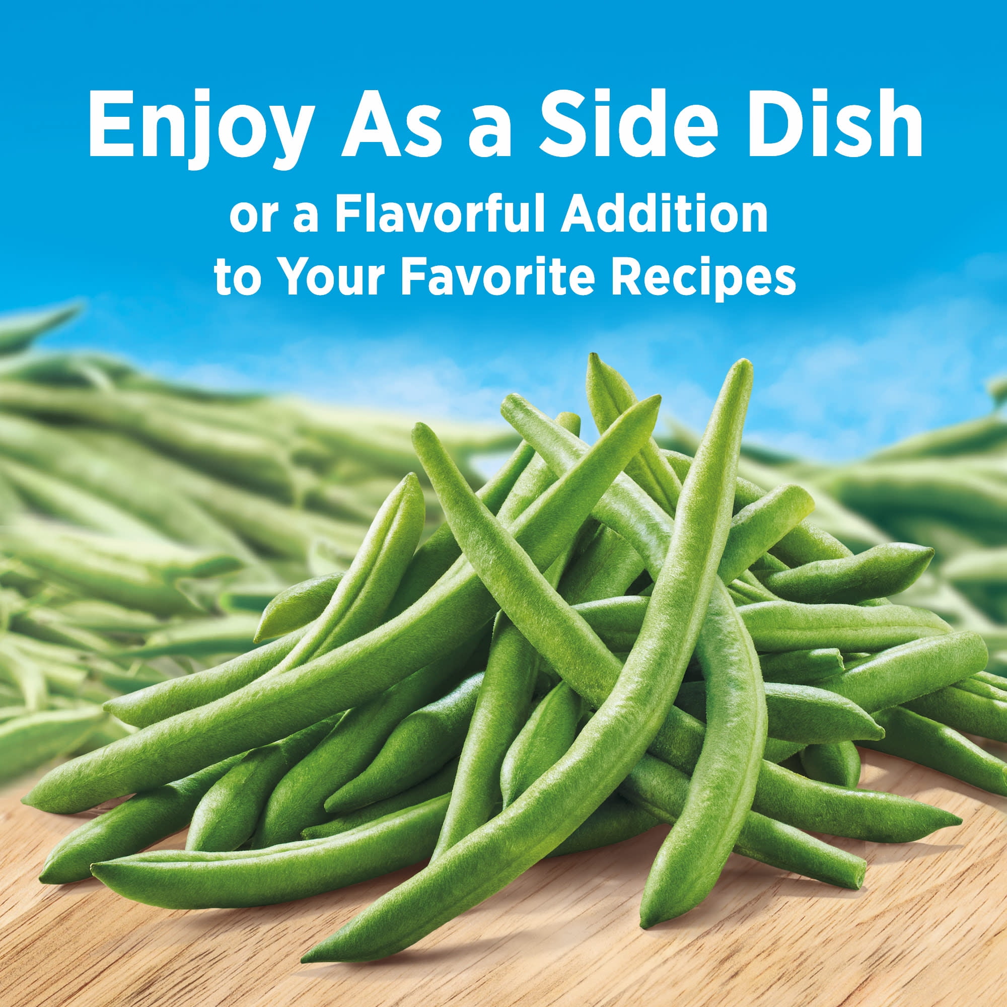 Birds Eye Steamfresh Whole Green Beans, Frozen Vegetables, 10.8 oz. Bag