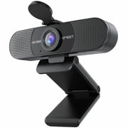EMEET C960 Ultra 4K Webcam with 1/1.5 Sensor, PDAF, and Two Noise-Cancelling Mics. Performs very well in low-light conditions, premium and robust metal finish