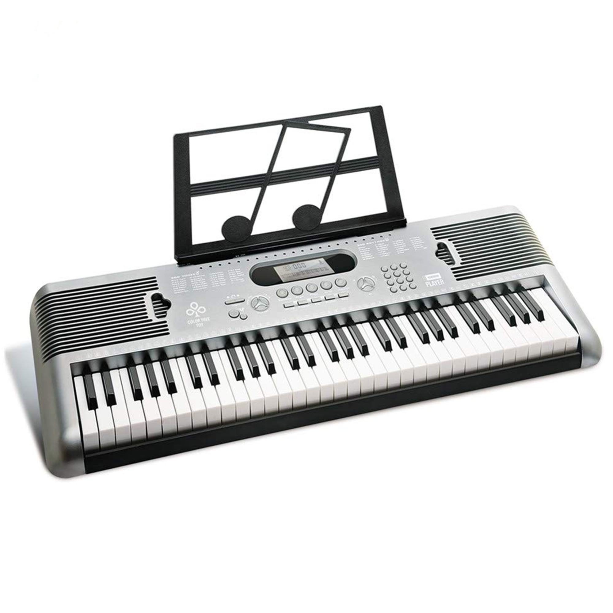 teclado multifuncional de piano digital portátil de 61 teclas Kasachoy con micrófono y teclado musical para niños Teclado eléctrico