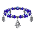 thumbnail image 1 of Mano De Fátima Pulsera Turca De La Suerte Mal De Ojo Xtellar azul, 1 of 4