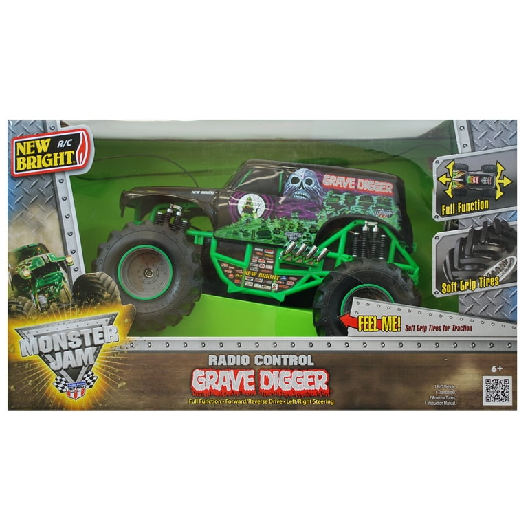 1:15 R/C Full-Function Monster Jam Grave Digger - Walmart.com