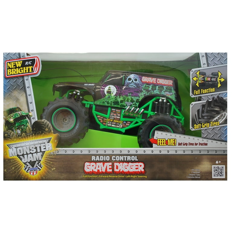 Monster Jam Grave Digger Truck and Race Car (Walmart Exclusive