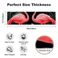 thumbnail image 2 of Flamingo Absorbent Runner Rug Kitchen Runner Rubber Mats, Washable, 15.7"x59", Rectangular, 2 of 6