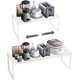 thumbnail image 2 of Organizador de Encimera,Soporte Extensible de Especias para Despensa,Organizador de cocina para Gabinete,Estante de almacenamiento Extensible Apilable para Cubiertos,Utensilios de Cocina,Especias, 2 of 21