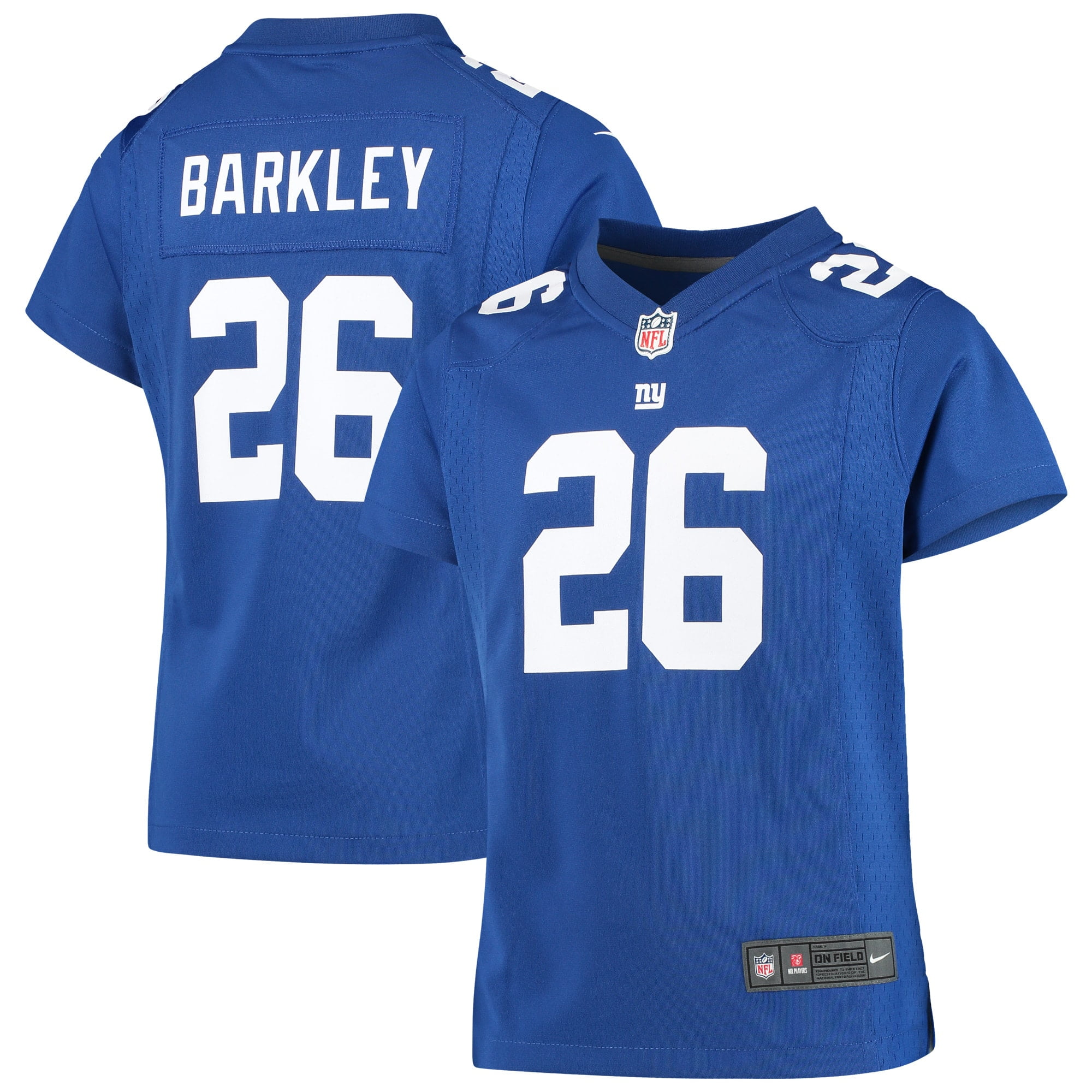 youth saquon barkley color rush jersey