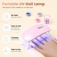 thumbnail image 4 of Practice Hand for Acrylic Nails Kit: Fake Silicone Hands Nail Mannequin Hand for Nail Extensions Nail Caving - Flexible Practice Nails Hand Set for Beginner Salon Home, 4 of 9