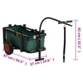 thumbnail image 4 of vidaXL Fishing Trolley with Bag Black Steel, 4 of 5