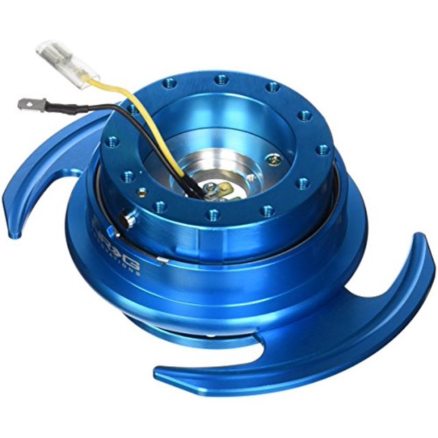 NRG Innovations SRK-650NB Quick Release Kit (New Blue Body/New Blue Ring with Handles)