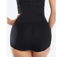 thumbnail image 4 of Defitshape Women's High Waisted Shaper Shorts Postpartum Body Shaper Firm Tummy Control Slimming Mid Thigh Shapewear Black Medium, 4 of 4