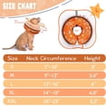thumbnail image 6 of Inflatable Dog Cone Collar to Prevent Licking, Soft Recovery Donut Collar for Dogs, Adjustable Post-Surgery Alternative for Dogs, 6 of 7
