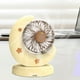 thumbnail image 2 of Mini Ventilador Portátil Recargable VIMI Forma De Luna Color Amarillo, 2 of 3