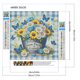 thumbnail image 2 of Pintura de diamante 5D DIY, kit de flores con taladro redondo completo, decoración del hogar, arte artesanal, 30x30cm, 2 of 9