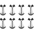 thumbnail image 1 of Piquets de Tente avec Corde à Ressort Kit de Tendeur pour Camping sur Plateforme en Bois, 1 of 5