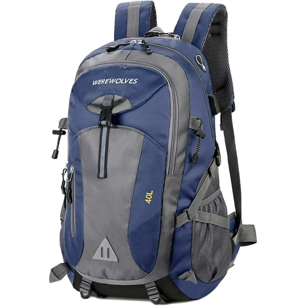 40L Hiking Backpack, Outdoor Waterproof Travel Camping Sport