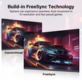 thumbnail image 3 of Monitor Simple Deluxe SANSUI de 22 pulgadas IPS 75 Hz FHD 1080P HDMI VGA, 3 of 6