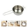 Qiysamall Stainless Steel Cheese Melting Pot Practical Butter Melting