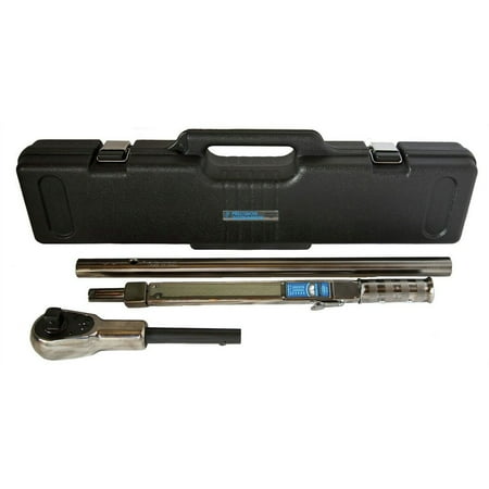 UPC: 0853585590141 | Platinum Tools C5D600F 1 in. Drive 200 – 600 ft-lbs. Split-Beam Click-Type Torque Wrench