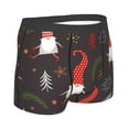 thumbnail image 3 of Disketp Cute Christmas Gnomes Men'S Boxer Briefs,Soft And Breathable Cotton Underwear With Comfortflex Waistband, 3 of 9