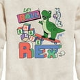 thumbnail image 3 of Disney - Toy Story - Skateboard Rex - Toddler & Youth Crewneck Fleece Sweatshirt, 3 of 5