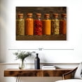 thumbnail image 3 of Elephant Stock Cooking Spices Wall Art - Horizontal Canvas Wall Art - Dining Room Wall Decor - Food And Drink Canvas - Orange And Brown Decor - 39" x 26", 3 of 8