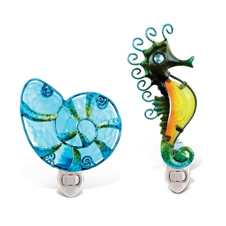 

Puzzled Night Light Sea Horse and Shell