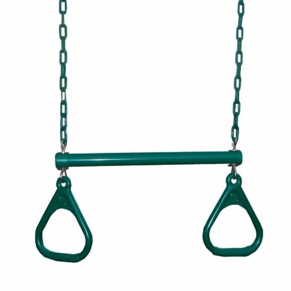 Swing-N-Slide Combo Trapèze à Anneau Extra Robuste, Vert