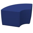 thumbnail image 1 of SoftZone® Quarter Circle Ottoman Standard - Blue, 1 of 2
