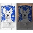 thumbnail image 2 of Carolines Treasures SC9604CNL Bull Terrier Winter Snowflakes Ceramic Night Light, 2 of 2