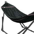 thumbnail image 5 of Tranquillo Universal 106.5" Double Hammock w/ Adjustable Stand & Bag, Black, 5 of 11