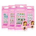 thumbnail image 1 of 4 cajas de pegatinas de esmalte de uñas, diferentes patrones de dibujos animados, pegatinas decorativas de manicura de envoltura completa, 1 of 8