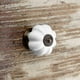 thumbnail image 2 of Pomo de Cajón BRI con Pedestal de Porcelana Bruñida blanca 30mm Paquete de 5, 2 of 4