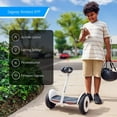 thumbnail image 2 of Segway Ninebot S Kids, Smart Self-Balancing Electric Scooter with LED Light, Designed for Children, White, 2 of 7
