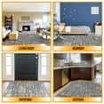 thumbnail image 5 of Ottomanson Non-Slip Area Rug for Living Room 3'3" x 5' Durable Low Profile Carpet, Gray Boxes, 5 of 12