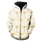 thumbnail image 1 of Sudadera con capucha y cremallera para hombre, diseño geométrico abstracto, manga larga, estilo urbano, unisex, informal, de gran tamaño, estilo hip hop., 1 of 6