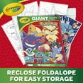 thumbnail image 5 of Crayola Pokémon Giant Coloring Pages, Kids Coloring Activities, Gifts for Kids, Ages 3+, 5 of 8