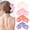 A-4pcs large colorful flower, variant on 4PCS Hawaiian Plumeria Flower Hair Clips - Large Non-Slip Matte Claw Clips for Women, Strong Hold Beach Hair Accessories