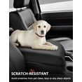 thumbnail image 6 of KBH Center Console Cover for Toyota Tundra Accessories 2007-2013 & Toyota Sequoia 2008-2022, Anti-Scratch Leather Car Armrest Protector, Black, 6 of 7