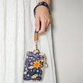 thumbnail image 3 of bolimoss Lightweight Wallet Lanyard with Zipper, Autumn Sunflower, 2.08 oz, 3 of 5