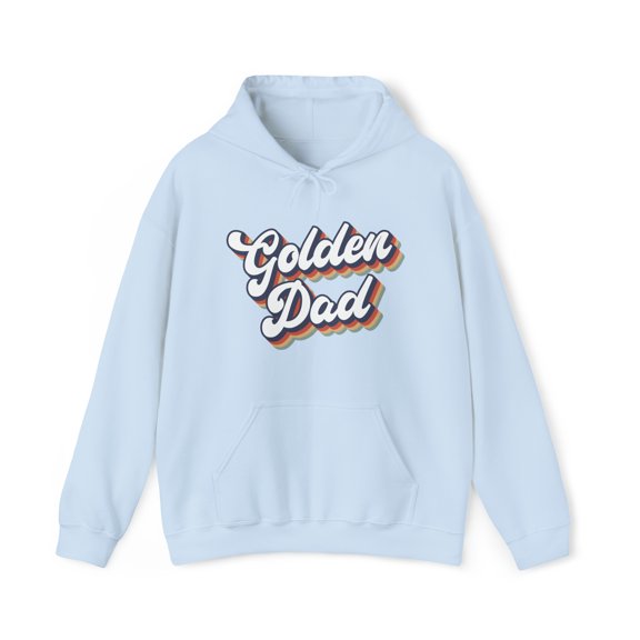 Golden Dad Dog Owner Retriever Husband Hoodie, Gifts, Hooded Sweatshirt