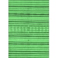 thumbnail image 1 of Ahgly Company Indoor Rectangle Abstract Emerald Green Modern Area Rugs, 6' x 9', 1 of 4