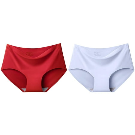 (2-Pack) 2025 New Logo Low Womens Running Underwear Waist Striped Tangas No Seamless athletic Underwear Women Show Bikini Thongs Women Underwear Panties Cotton Plus Size Silk Panties Thong