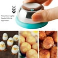 thumbnail image 3 of Callipe Egg Puncher for Boiled Eggs Stainless Steel Egg Hole Poker Peeler Shell Remover Tool Easily Peel Eggs Piercer Hard Boiled Egg Peeler, 3 of 8