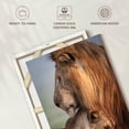 thumbnail image 6 of Elephant Stock Wild Love Wall Art - Vertical Canvas Wall Art - Living Room Wall Decor - Animal Canvas - Orange And Brown Decor By Ali Khataw - 8" x 12", 6 of 8